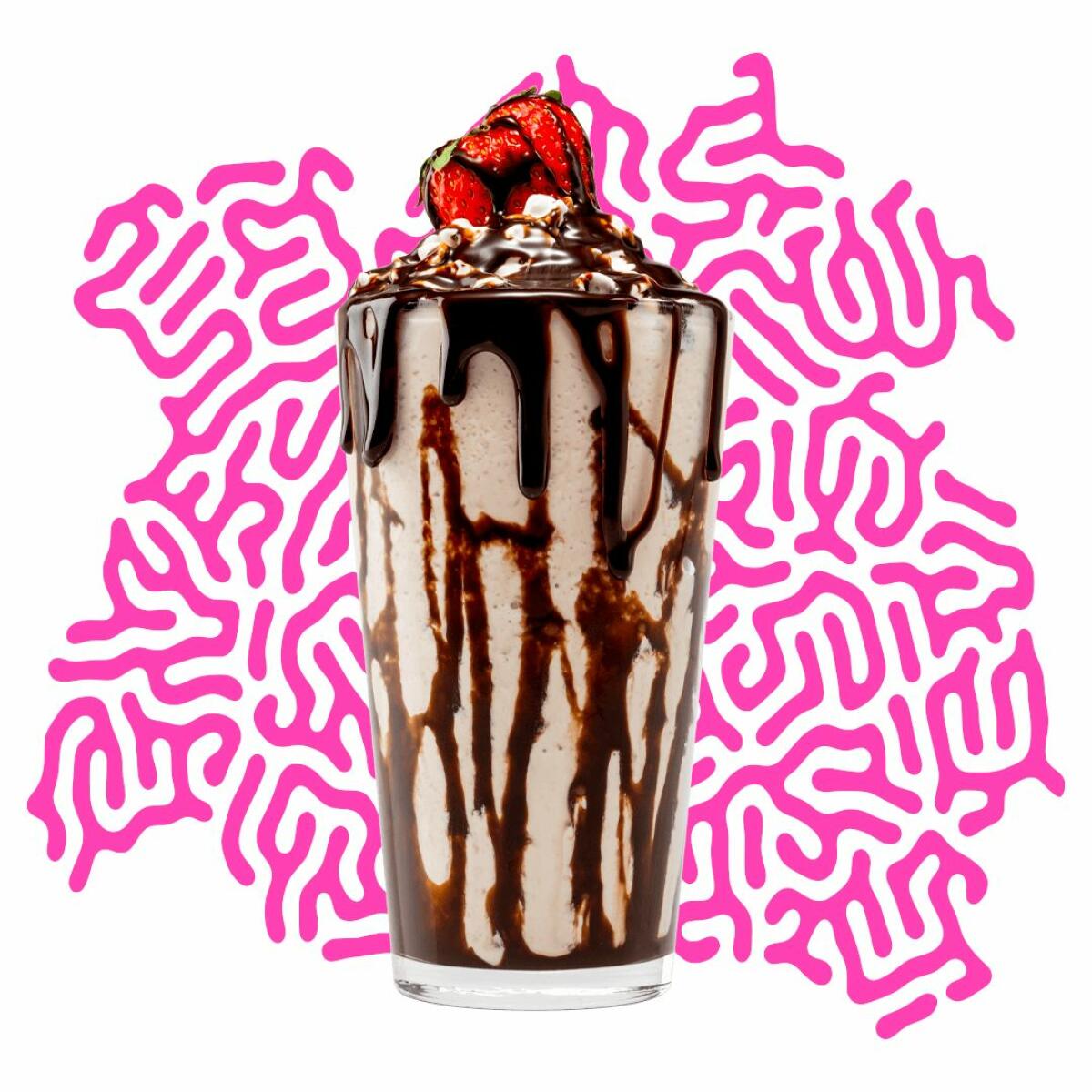 Chocolate Covered Strawberry (Milkshake)